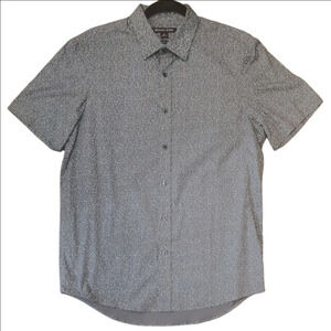 Michael Kors Gray Button Down Shirt Regular Fit